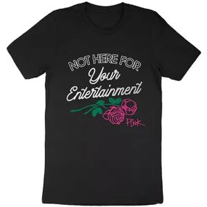 Licensed Character Men's Pink Tee, Size: Large, Black