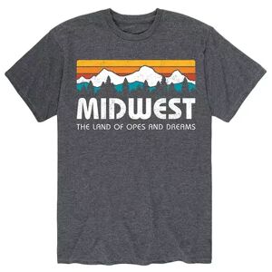 Licensed Character Men's Midwest Tee, Size: XL, Grey