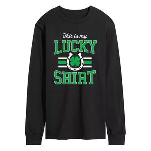 Licensed Character Men's My Lucky Shirt Tee, Size: XL, Black