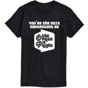 Licensed Character Men's Price Is Right Next Contestant Tee, Size: XXL, Black