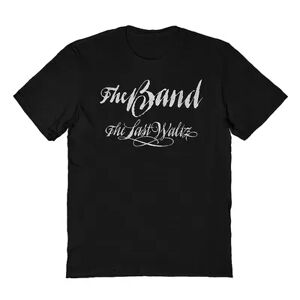 Licensed Character The Band Men's T-Shirt, Size: Large, Black