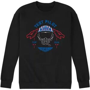 Licensed Character Men's Top Gun Maverick Test Pilot Sweatshirt, Size: Large, Black