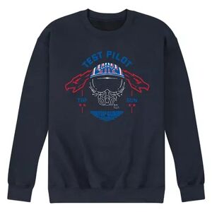 Licensed Character Men's Top Gun Maverick Test Pilot Sweatshirt, Size: Large, Blue