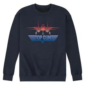 Licensed Character Men's Top Gun Logo Sweatshirt, Size: Large, Blue