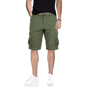 Xray Men's X-ray Belted Cargo Shorts, Size: 32, Green