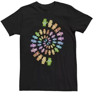 Licensed Character Big & Tall Care Bears Care Bears Rainbow Spiral Tee, Men's, Size: 5XL, Black