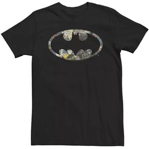 Licensed Character Big & Tall DC Comics Batman Old School Logo Fill Tee, Men's, Size: 5XL, Black