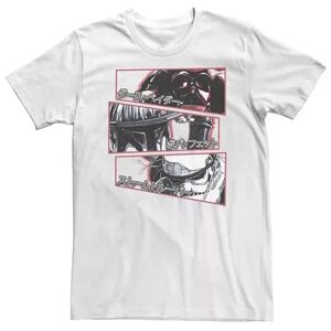 Big & Tall Star Wars: Visions Stacked Panel Poster Tee, Men's, Size: XL Tall, White