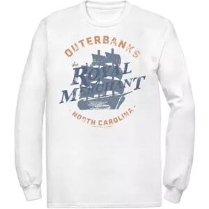 Licensed Character Men's Outer Banks The Royal Merchant Logo Tee, Size: XXL, White