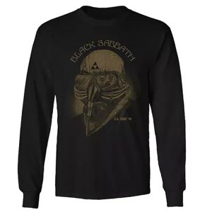 Licensed Character Men's Black Sabbath US Tour 78 Long Sleeve, Size: Small