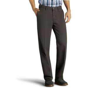 Lee Men's Lee Total Freedom Relaxed-Fit Stain Resistant Pants, Size: 33X32, Grey