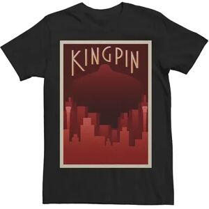 Licensed Character Men's Kingpin Wilson Fisk Tee, Size: Medium, Black