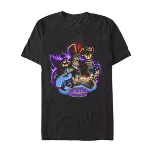 Licensed Character Men's Disney's Aladdin Power Trip Tee, Size: Medium, Black