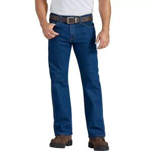 Men's Dickies Active Waist 5-Pocket Flex Performance Pants, Size: 34 X 32, Blue