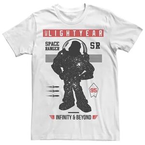 Men's Disney / Pixar Toy Story Buzz Lightyear Space Ranger Silhouette Tee, Size: XXL, White