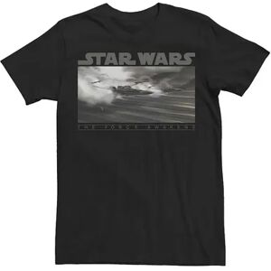 Star Wars Men's Star Wars The Force Awakens X-Wing Poster Tee, Size: Large, Black