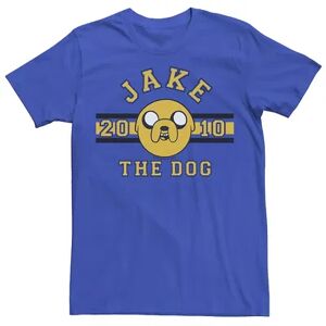Licensed Character Men's Adventure time Jake The Dog 2010 Head Shot Graphic Tee, Size: 3XL, Med Blue