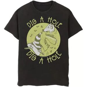 Licensed Character Men's CN Ed Edd N Eddy Dig A Hole Tee, Size: Small, Black