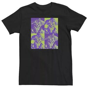 Big & Tall DC Comics Batman Tonal Portrait Grid Panel Tee, Men's, Size: 4XL, Black