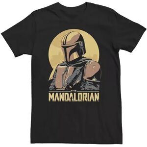 Big & Tall Star Wars The Mandalorian Sunset Tee, Men's, Size: XXL Tall, Black