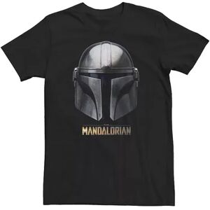 Big & Tall Star Wars The Mandalorian Helmet Tee, Men's, Size: XXL Tall, Black