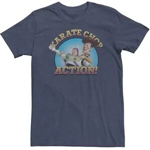 Licensed Character Big & Tall Disney / Pixar Toy Story Buzz & Woody Karate Chop Action Tee, Men's, Size: Large Tall, Med Blue