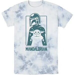 Licensed Character Men's Star Wars Mandalorian Cute Silhouette Tee, Size: Small, Multicolor