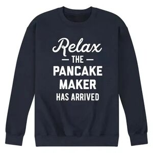 Licensed Character Men's Pancake Maker Arrived Sweatshirt, Size: Small, Blue