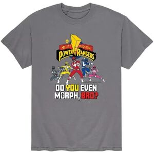 Licensed Character Men's Power Rangers Do You Morph Bro Tee, Size: Medium, Grey