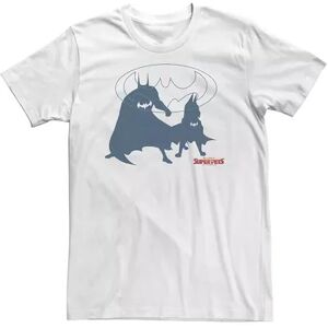 Licensed Character Big & Tall DC Comics Super Pets Super Bat Duo Tee, Men's, Size: 4XL, White