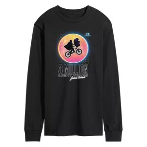 Licensed Character Men's ET Light Years Long Sleeve Tee, Size: Large, Black