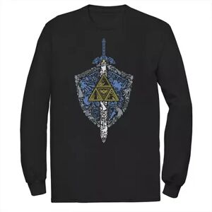 Big & Tall Nintendo The Legend Of Zelda Stained Glass Weapon Tee, Men's, Size: Large Tall, Black