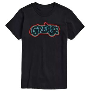 Licensed Character Men's Grease Logo Tee, Size: Large, Black
