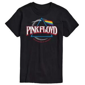 Licensed Character Men's Pink Floyd DSOTM Crescent Tee, Size: Large, Black