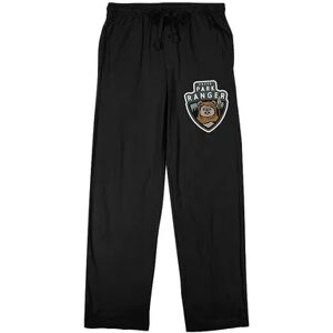 Licensed Character Men's Star Wars Return of the Jedi Endor Park Ranger Sleep Pants, Size: Medium, Black