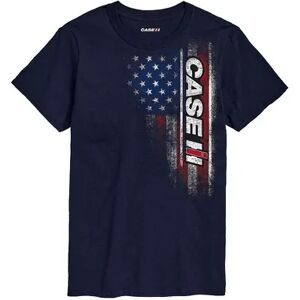 License Big & Tall Case IH American Flag Tee, Men's, Size: 4XB, Blue