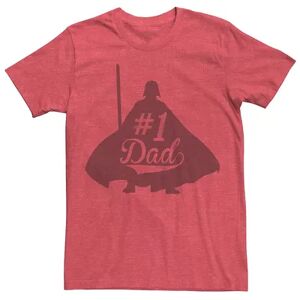 Licensed Character Men's Star Wars The Empire Strikes Back Hashtag Dad Tee, Size: Medium, Red