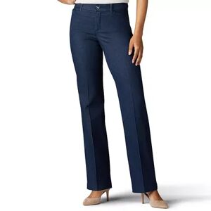 Women's Lee Flex Motion Trouser Pants, Size: 4 - Regular, Blue