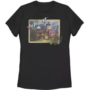 Licensed Character Disney's Encanto Photo Artsy Juniors' Tee, Women's, Size: XL, Black