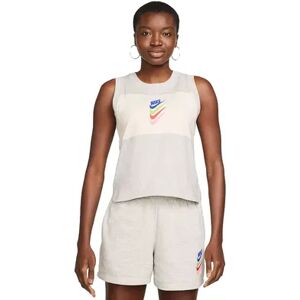 Nike Women's Nike DNA Sleeveless Top, Size: Small, Light Grey