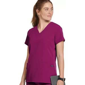 Jockey Women's Jockey Scrubs Wrinkle-Free Top 2206, Size: Medium, Pink