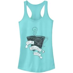 Licensed Character Juniors' Star Trek Next Generation Tea Cup Tank Top, Girl's, Size: Small, Brt Green