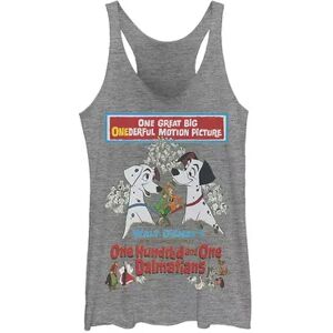 Disney Juniors' Disney 101 Dalmatians Movie Promotion Graphic Tank, Girl's, Size: Medium, Grey