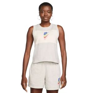 Nike Women's Nike DNA Sleeveless Top, Size: XXL, Light Grey