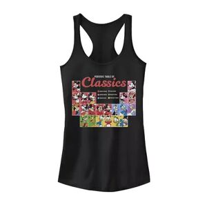 Licensed Character Juniors' Disney's Mickey Mouse and Friends Periodic Table Tank Top, Girl's, Size: XL, Black