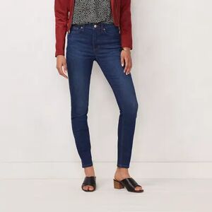 Women's LC Lauren Conrad Curvy High-Waist Skinny Jeans, Size: 0 Short, Dark Blue
