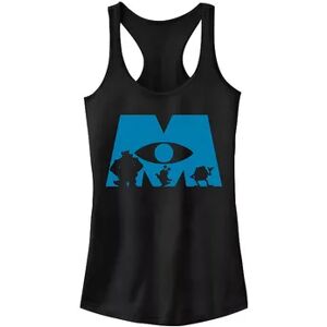 Juniors' Fifth Sun Monsters Inc Simple Logo Tank, Girl's, Size: Medium, Black