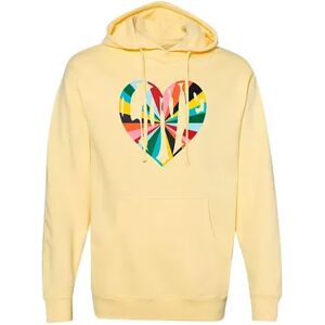 Licensed Character Adult Kelly Styne Love In A Heart Hoodie, Women's, Size: Large, Lt Yellow