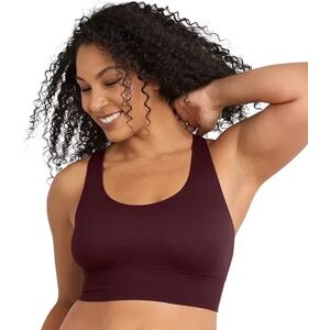 Maidenform Pure Comfort Seamless Wireless Crop Tank DM2304, Women's, Size: XL, Red