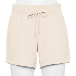 Tek Gear Women's Tek Gear Stretch Fleece Shorts, Size: XS, Lt Beige